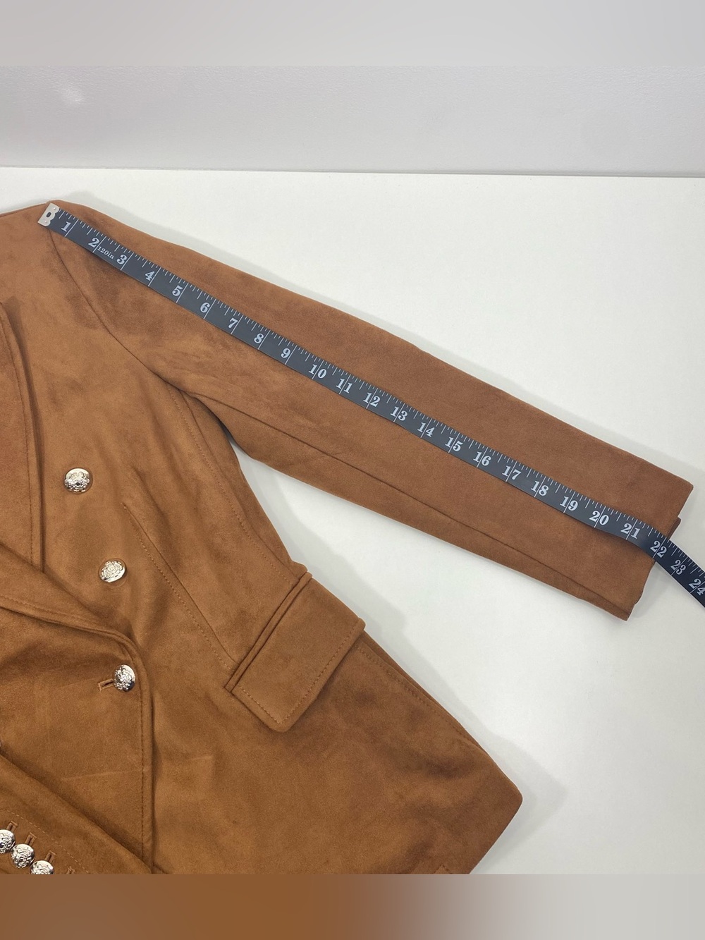 White House Black Market Whisky Double-Breasted Studio Blazer Suit Jacket 6 - Picture 11 of 15